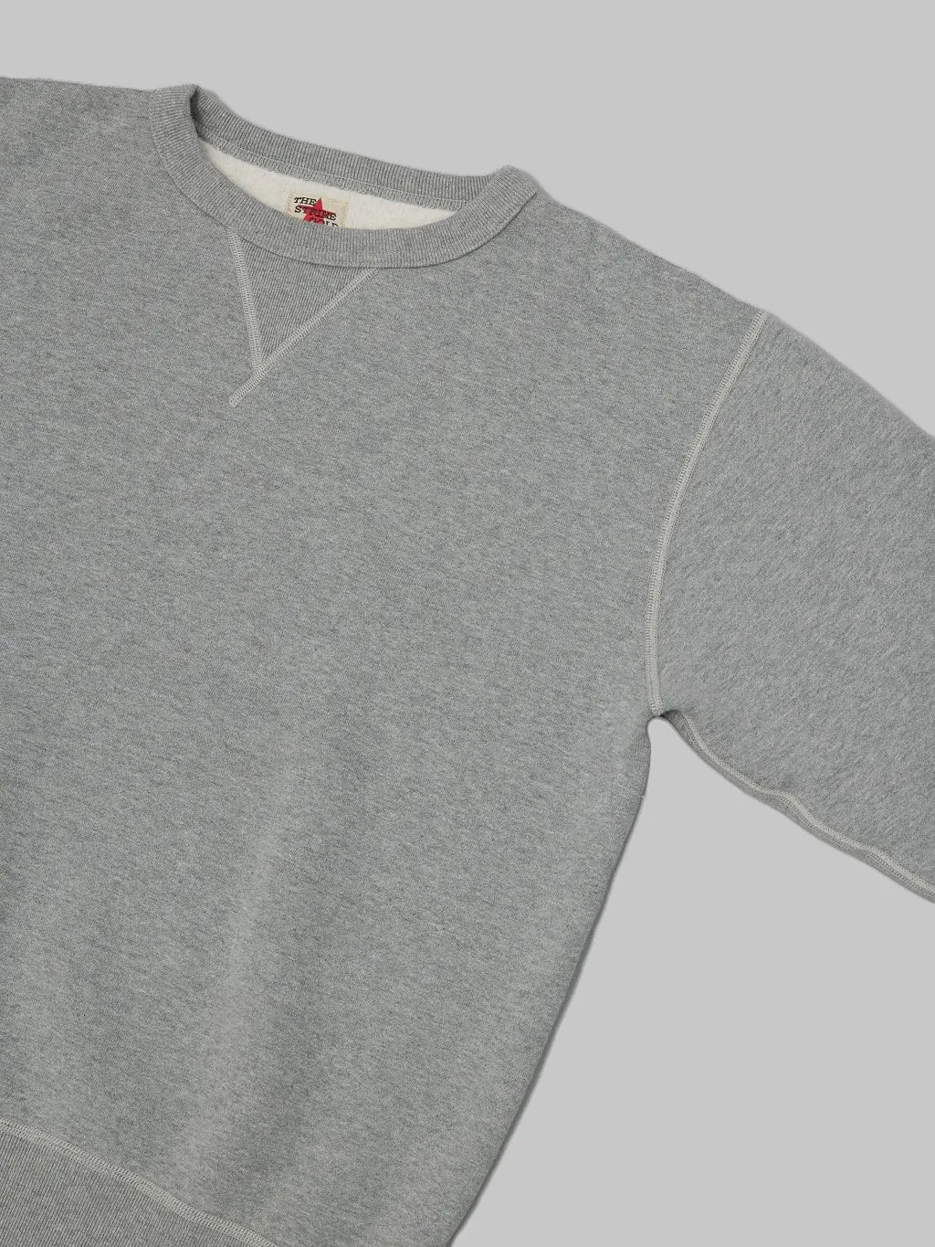 The Strike Gold Loopwheeled Sweatshirt Grey