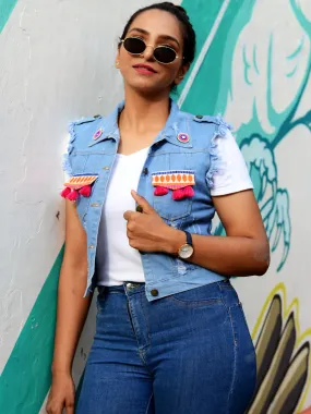 Too Sassy For You Sasswati Denim Jacket