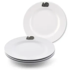 Turkey Melamine Lunch Plates - Set of 4