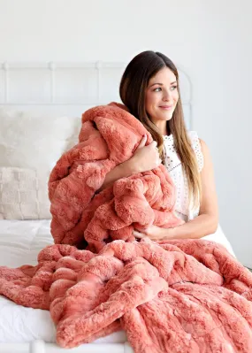 Ultra Sorbet Tawny Spice Blanket