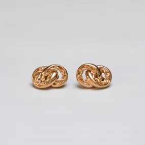 Vintage Gold Clip-on Earrings