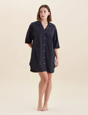 Whale Beach Nightshirt in Black