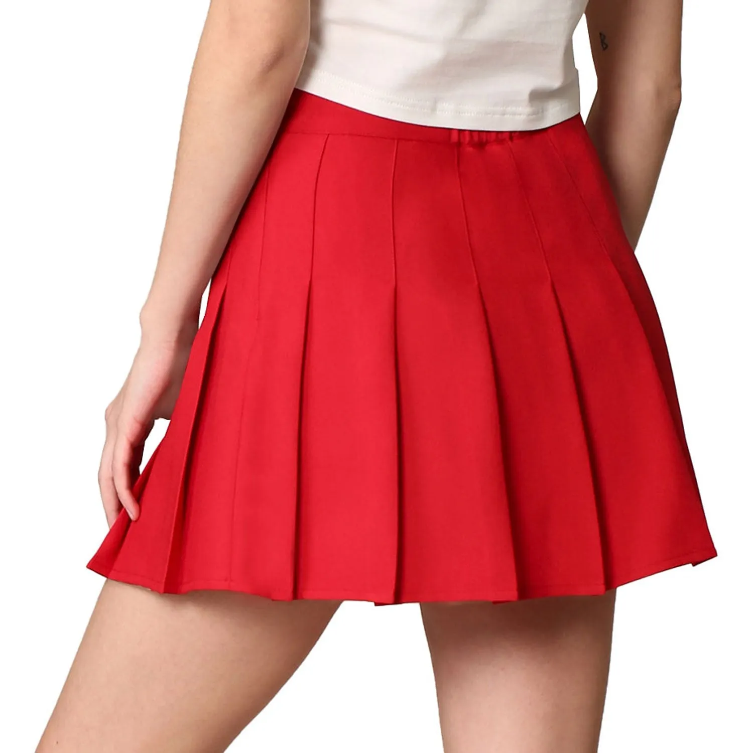 Women's Pleated Active Skort with Shorts and Phone Pocket